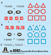 Load image into Gallery viewer, Crusader Mk.III &amp; British Tank Crew El Alamein 80th Anniversary 1:35

