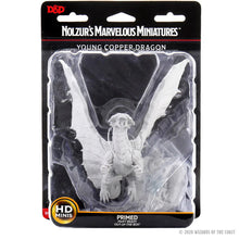 Load image into Gallery viewer, D&amp;D Nolzurs Marvelous Miniatures: Young Copper Dragon
