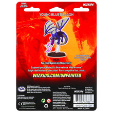Load image into Gallery viewer, D&amp;D Nolzurs Marvelous Miniatures: Young Blue Dragon
