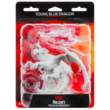Load image into Gallery viewer, D&amp;D Nolzurs Marvelous Miniatures: Young Blue Dragon
