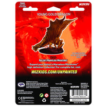 Load image into Gallery viewer, D&amp;D Nolzurs Marvelous Miniatures: Young Gold Dragon
