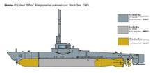 Load image into Gallery viewer, Biber Midget Submarine 1:35 scale
