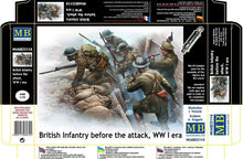 Load image into Gallery viewer, British Infantry, Before the Attack 1:35
