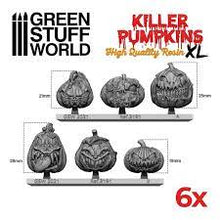 Load image into Gallery viewer, Resin Killer Pumpkins Large
