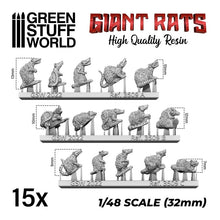 Load image into Gallery viewer, Giant Resin Rats
