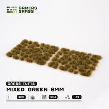 Load image into Gallery viewer, Mixed Green Tuft 6mm - Wild

