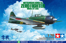 Load image into Gallery viewer, Mitsubishi A6M3/3a Zero Fighter 1:72
