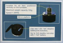 Load image into Gallery viewer, 3" Turn Table for display
